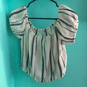 Off the shoulder top